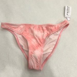 Pacsun Tie Die Bikini Bottoms